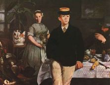 Haga click para ver la imagen ampliada manetedouard the luncheon in the studio.jpg